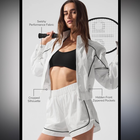 Alo yoga Motivate Full-Zip Track Jacket - Picture 3 of 3